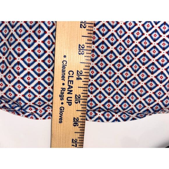 Ariat Real Shirt Womens Medium Real Fitted Stretch Western Aztec Cowboy - Picture 7 of 7